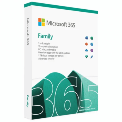 Microsoft Office 365 Family 1 anno